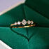 Hallmark Silver Promise Style Gold Plated Ring