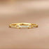 Hallmark Silver Valentine Gift Bar Design Gold Plated Ring