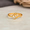 Hallmark Silver Love Bond Gold Plated Ring