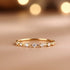Hallmark Silver Promise Band Gold Plated Ring