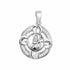Zarkan 925 Silver Om Shiva Pendant With Chain
