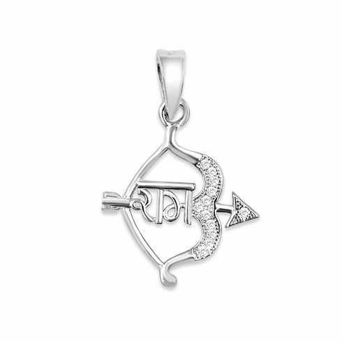 Zarkan Silver God Ram Pendant With Chain