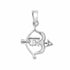 Zarkan Silver God Ram Pendant With Chain