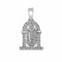 Zarkan 925 Silver Shree Balaji Pendant with chain