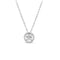 Beautiful Crystal Look AD Solitaire Silver Pendant