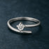 Zarkan 925 Silver American Diamond Ring