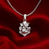 Hallmark Silver Ganesh Chaturthi Special Pendant With Chain