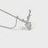 925 Silver Deer Heart Necklace For Dear Love