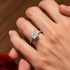 Zarkan Dignity Silver Solitaire Ring