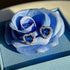 Zarkan The Lover's Gift Blue Silver Jewelry Set