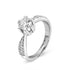 Zarkan Silver Solitaire Propose Ring