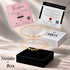 Hallmark Silver Minimalist Infinity Love Gold Plated Anklet For Women
