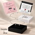 Hallmark Silver Disc Decor Chain Pair Anklet