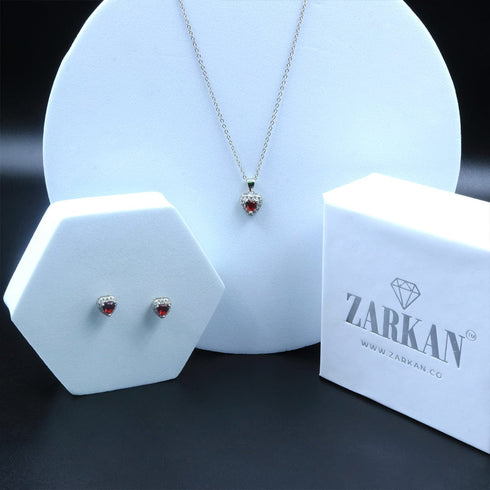 Zarkan The Lover's Gift Silver Jewelry Set