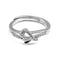 Zarkan Leaves Petals Cute Sterling Silver Ring