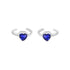 Zarkan Blue Gem 925 Silver Toe Ring