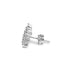 Zarkan Silver Square Cool Look Earrings