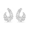 Zarkan 925 Silver Cluster Zirconia Earring