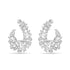 Zarkan 925 Silver Cluster Zirconia Earring