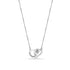 Zarkan 925 Silver Heart Love Pendant With Link Chain