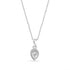 Zarkan 925 Silver Water Drop American Diamond Pendant