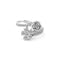 Zarkan Ravishing Rose Silver Ring