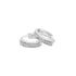 Zarkan Cute Double Line Solid Pure Silver Earring