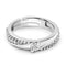 Zarkan 925 Silver Micro Studded American Diamond Ring For Men