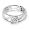 Zarkan 925 Silver American Diamond Ring For Men