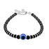 Zarkan 925 Silver Evil Eye Nazariya Bracelet for Women