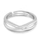 Zarkan 925 Silver X Men Ring For Men