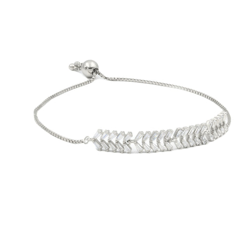 Zarkan Wings To Freedom Silver Bracelet