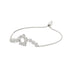 Zarkan Elegant Star Style Silver Bracelet