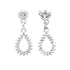 Zarkan Flawless Solitaire Silver Earring