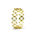 Zarkan Golden Studded Supple Convertible Bracelet & Ring (RING Kada)