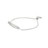 Zarkan Trio Style Zirkon Silver Bracelet