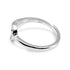 Zarkan Minimal 925 Silver Loop Ring