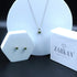 Zarkan The Lover's Gift Green Silver Jewelry Set