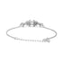 Zarkan Bits of Bloom Silver Bracelet