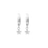 Zarkan Silver Real Star Earing