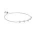 Zarkan Five Star Minimal Silver Bracelet