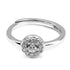 Zarkan Cute Sterling Silver Zircon Ring
