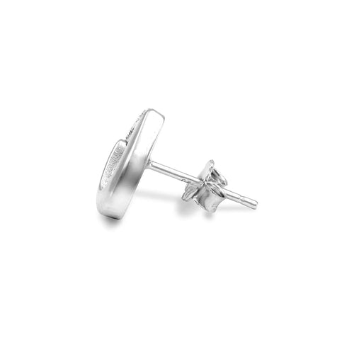 Zarkan Pure Silver Charming Love Studs