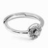 Zarkan Cute Sterling Silver Zircon Ring