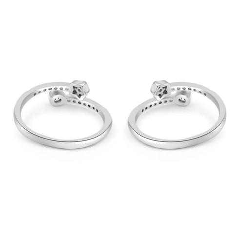 Zarkan Exceeding Excellence Silver Toe Rings