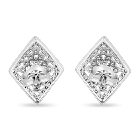 Zarkan Traditional Silver Studs