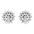 Zarkan Beauty Floral Silver Studs
