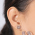 Zarkan Moon Light Zircon Studs