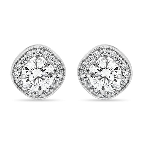 Zarkan Charming Royal Silver Studs