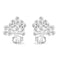 Zarkan Tree Zircon Silver Studs